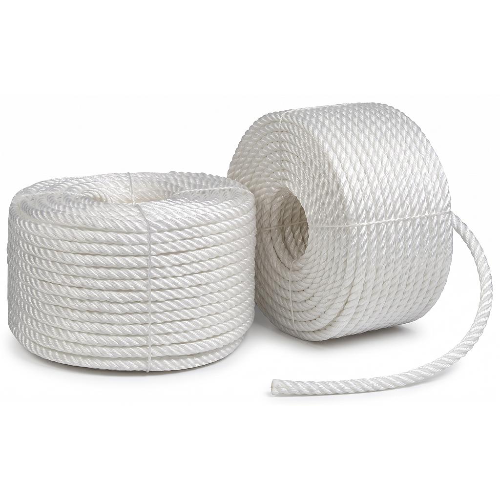CABO NYLON 4 TORON TORCIDO 1"  - 24 mm