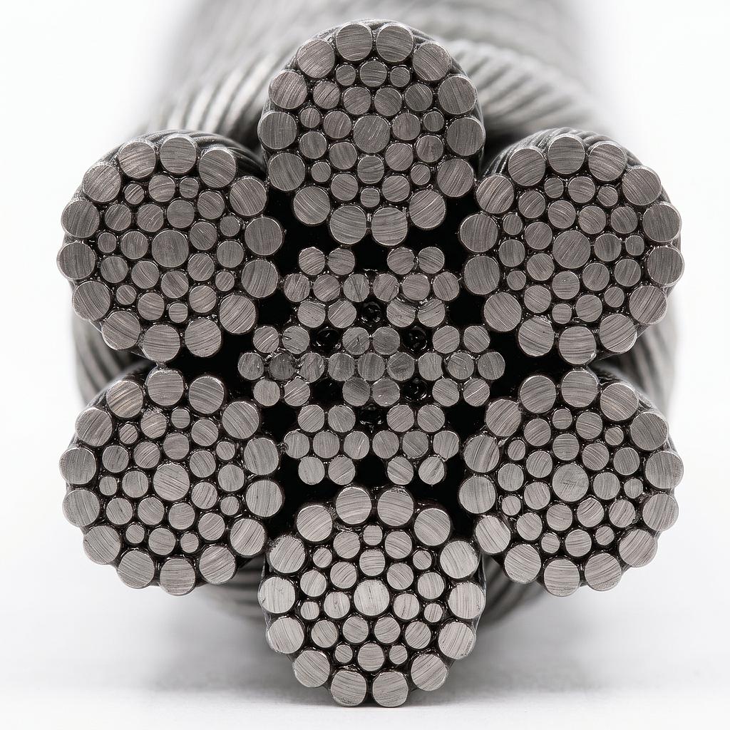 CABLE ACERO 6x36WS 1/2" A/ACERO NEGRO C/GRASA CALIDAD 1960 TRD